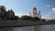 View to Cathedral of Christ the Saviour from the boat View to Cathedral of Christ the Saviour from the boat