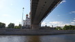 View to Cathedral of Christ the Saviour from the boat View to Cathedral of Christ the Saviour from the boat