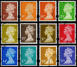 English Postage Stamps Queen Elizabeth 2nd, circa 1993 to 2007