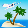 Resort rest on tropical islands Resort rest on tropical islands