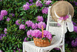 wicker chair