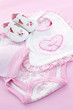 Pink baby clothes for infant girl