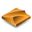 Isometric brown sand dunes (barkhans) Isometric brown sand dunes (barkhans)