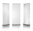 Blank roll-up Poster