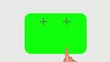 Video: Hand and touchscreen Hand and touchscreen