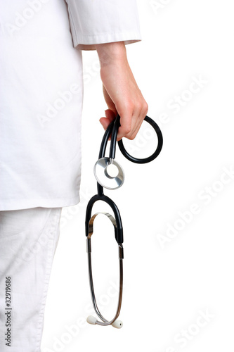 Photo: Doctor with stethoscope Doctor with stethoscope
