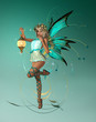 The turquoise Pixie