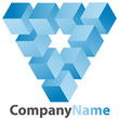 Impossible triangle logo