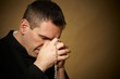 Foto: Praying priest Praying priest