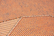 Red roof tiles