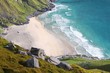 Une plage de sable dans les Lofoten