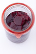 rote Beete im Einweckglas
