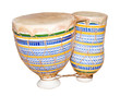 African bongo tom-tom drums African bongo tom-tom drums