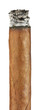 Burning cuban cigar