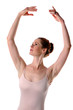 Ballerina Raising Arms