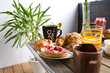 Frühstück am Balkon Frühstück am Balkon