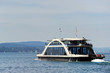 Moderne Fähre auf dem Bodensee