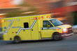 Speeding ambulance