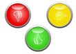 Buttons in Ampel-Farben