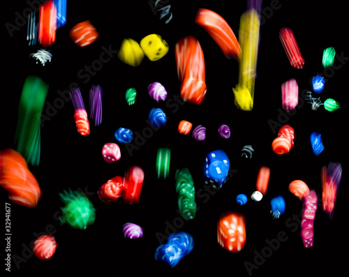 Photo: dice motion dice motion