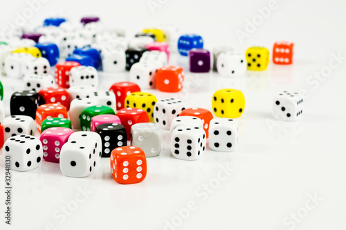 Photo: many dice many dice