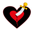 heart and sword