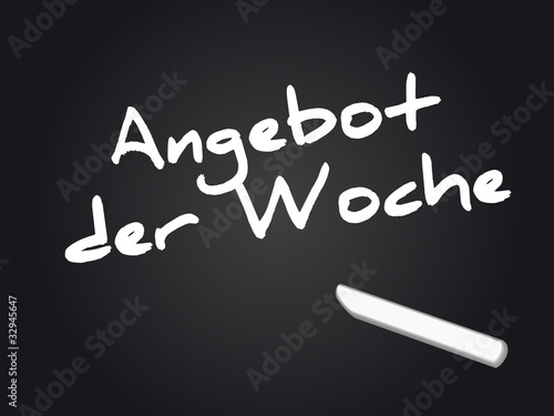 Illustration: Angebot der Woche Angebot der Woche