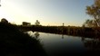 Abends am Fluss