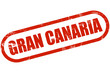 Grunge Stempel rot GRAN CANARIA