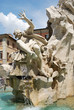 Piazza Navona. Fontana del Bernini Piazza Navona. Fontana del Bernini