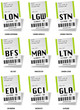 Vektor: Airport tag bags - Grande Bretagne 01 Airport tag bags - Grande Bretagne 01