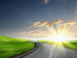 road and horizon
