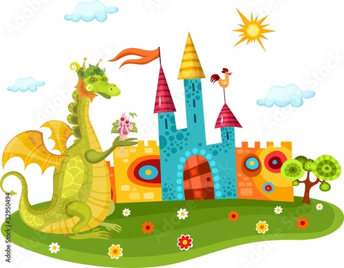 Vektor: dragon dragon