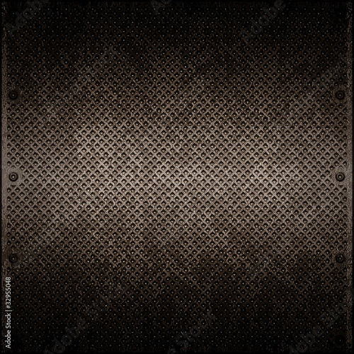 Photo: Glossy brilliant metal surface close up Glossy brilliant metal surface close up