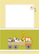 birthday card with toys