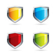 Colorful shield set
