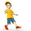 sneaking boy
