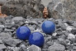 blaue Kugeln