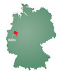 Köln Geografie Deutschland Vektor