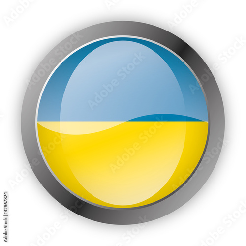 Vector: Button Europa - Ukraine Ukrajina Button Europa - Ukraine Ukrajina
