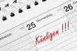 Kündigen