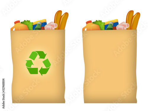 Illustration: Grocery Bag Grocery Bag