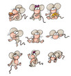 rat, mouse, play eat the cake