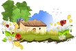 Paesaggio rurale estivo Paesaggio rurale estivo