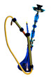����: Blue Sheesa Pipe with Yellow Hose � johnnydao #32973626