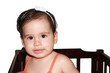 ����: Infant baby playing in her little baby bed at nursery. � dacasdo #32973685