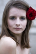 Portrait of a young woman Portrait of a young woman