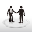 dish handshake