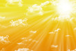 Warm sunbeams