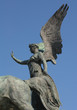 Rome - detail from sculpture - Vittorio Emanuele landmark Rome - detail from sculpture - Vittorio Emanuele landmark